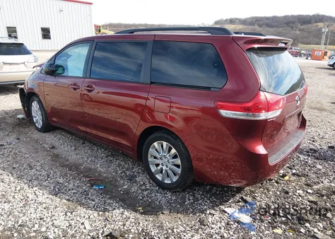 2012 Toyota Sienna Le 7 Passenger из США, поврежденный, VIN 5TDJK3DC3CS036397